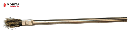 Cerda ácida Tin Handle Flux Brushes Length del crin de los cepillos 165m m 25m m de largo por el crin ancho de 9m m para el hogar del taller