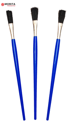 Fúndase la cerda plástica del sistema de la manija del cepillo + flujo de aplicación negro o azul plástico o pegamento de la longitud 195m m en a común y los hilos