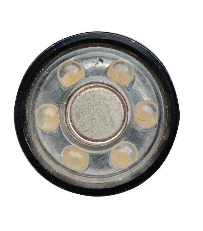 Linterna magnética telescópica con 6 lámparas del LED longitud suave ajustable 640m m de la aleación de aluminio del cuello de 360 grados