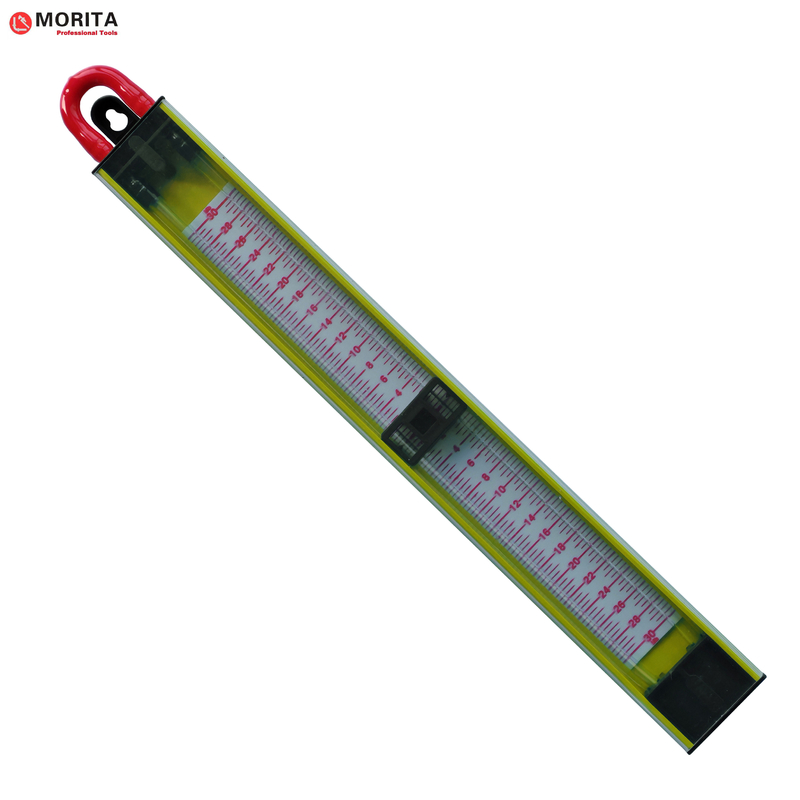 Manómetro 30MB 12&quot; del U-indicador cubierta clara plástica durable para la lectura fácil para comprobar y fijar de la presión de gas