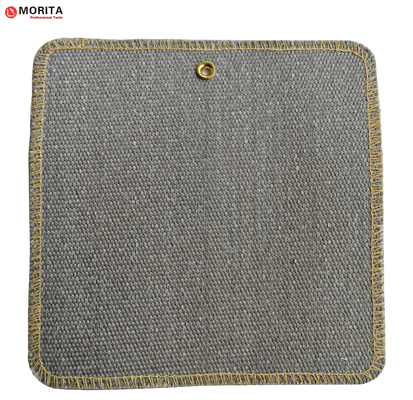 Herramientas de plomería Sopa de soldadura gruesa 300*300 mm Tejido de fibra de vidrio para aislamiento térmico Soldadura retardante de llama