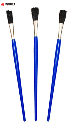 Escobilla de flujo de plástico Mango herramientas de plomería Conjunto Bristle longitud de plástico 195mm Aplicando flujo o pegamento en las articulaciones y hilos