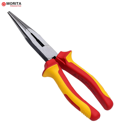 Herramientas de mano aisladas de alta dureza pinzas de nariz VDE 6&quot; 8&quot;