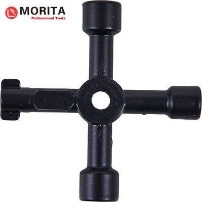 comprar Herramientas de plomería 4 vías multifunción Utilidades llave, cuadro de contador eléctrico llave radiador llave sangrado llave gas llave aleación de zinc online manufacture