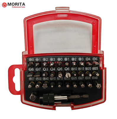 comprar equipo de destornillador y conector 32 pce S2/CR-V material de acero S2 es ideal para taladros de motor y impulsores de impacto online manufacture