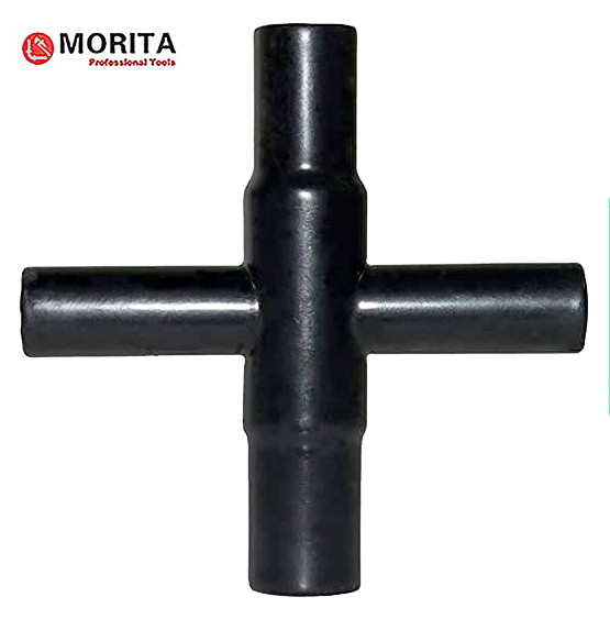 Herramientas de plomería 4 Way Sillcock Key 4 Claves de llave de rescate Tamaños-1/4 ′′,9/32 ′′,5/16 ′′,11/32 ′′ (1 paquete) Acero inoxidable