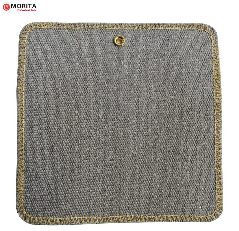 Herramientas de plomería Sopa de soldadura gruesa 300*300 mm Tejido de fibra de vidrio para aislamiento térmico Soldadura retardante de llama