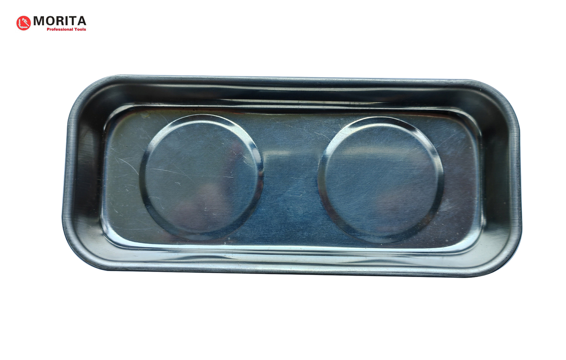 Herramientas de plomería Cubo magnético rectangular de acero inoxidable 150 * 65mm Sostiene pernos, tuercas, tornillos y piezas