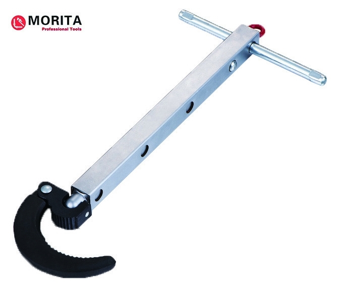 Llave de tubería Telescópico llave de cuenca de aleación de acero mandíbula 11-17 "Operación con una sola mano en el espacio difícil de alcanzar