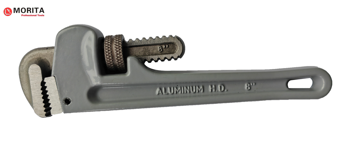 La llave de tubo de aluminio 8&quot;, 10&quot;, 12&quot;, 14&quot;, 18&quot;, 24&quot;, 36&quot;, 48&quot; aleación de aluminio, cr-Vsteel afianza firmemente el tubo con abrazadera para evitar resbalón