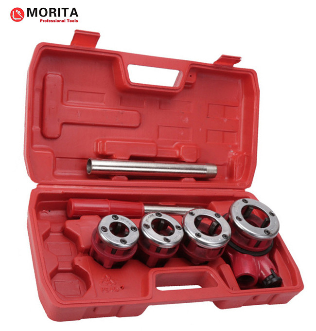 Herramientas de roscado de tuberías de triturador de hierro maleable 1/2"-1-1/4" para roscado de tuberías de gas o de hierro galvanizado