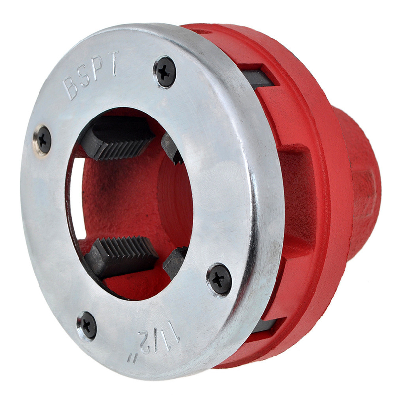 Herramientas de roscado de tuberías de trinchera de hierro fundido maleable de 1/4&quot;-1-1/4&quot; para roscado de tuberías de gas o de hierro galvanizado