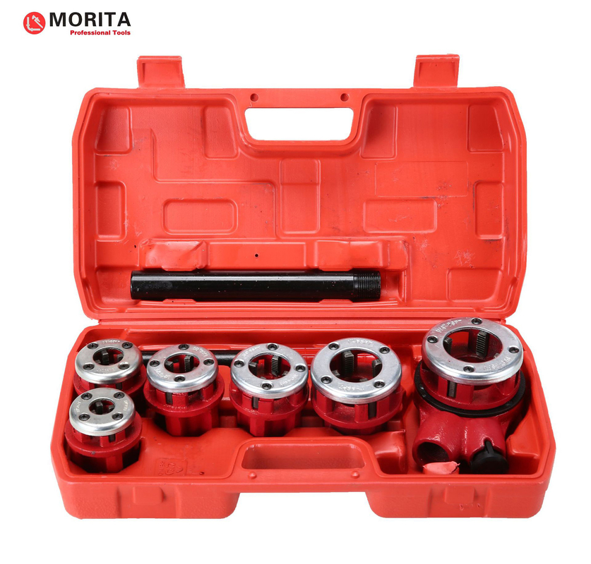 Herramientas de roscado de tuberías de trinchera de hierro fundido maleable de 1/4&quot;-1-1/4&quot; para roscado de tuberías de gas o de hierro galvanizado