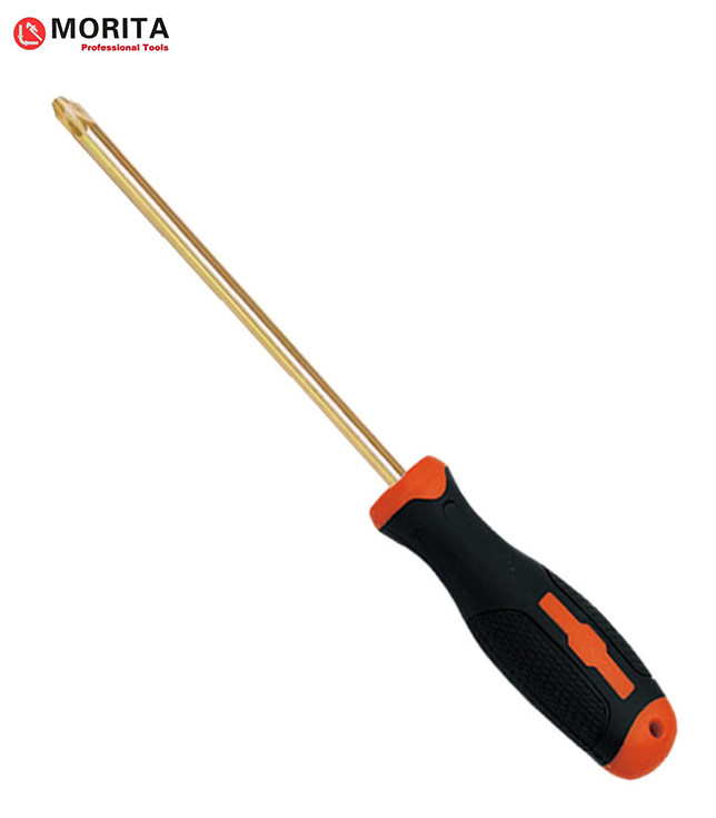 Herramientas sin chispas destornillador con ranuras Phillips, Pozi, Torx Bronce de berilio o aluminio Duredad de bronce hasta HRC30