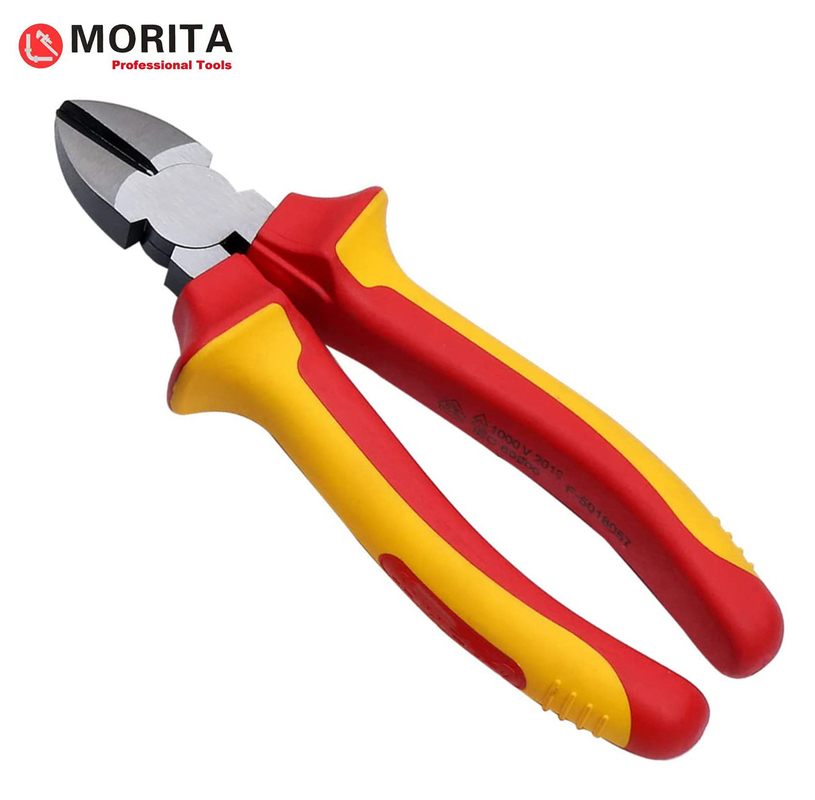 Herramientas manuales aisladas Las tenazas de corte diagonal VDE 6&quot; 7&quot; HRC62