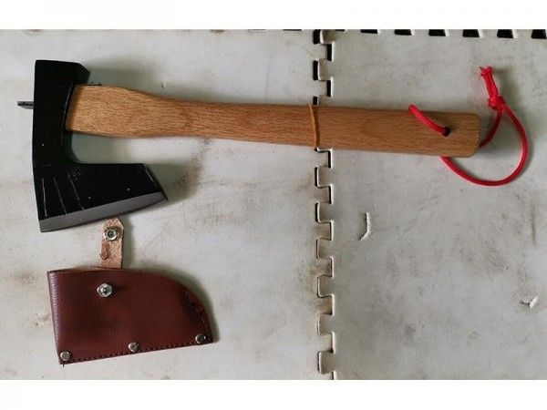Martillo y hacha Cuero Cuchilla Protector Hacha Y Hacha de Acampada Hacha de Acceso de Alta Frecuencia